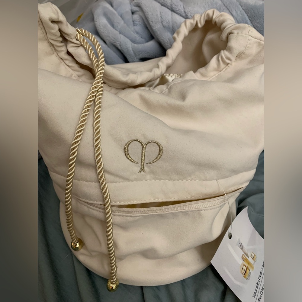 New cle de peau beauty drawstring bag